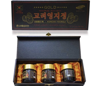 CAO LINH CHI HỘP GỖ YOUNGJI GOLD 120gx3 