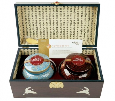 Cao hồng sâm đôi 1000 g x2 lọ